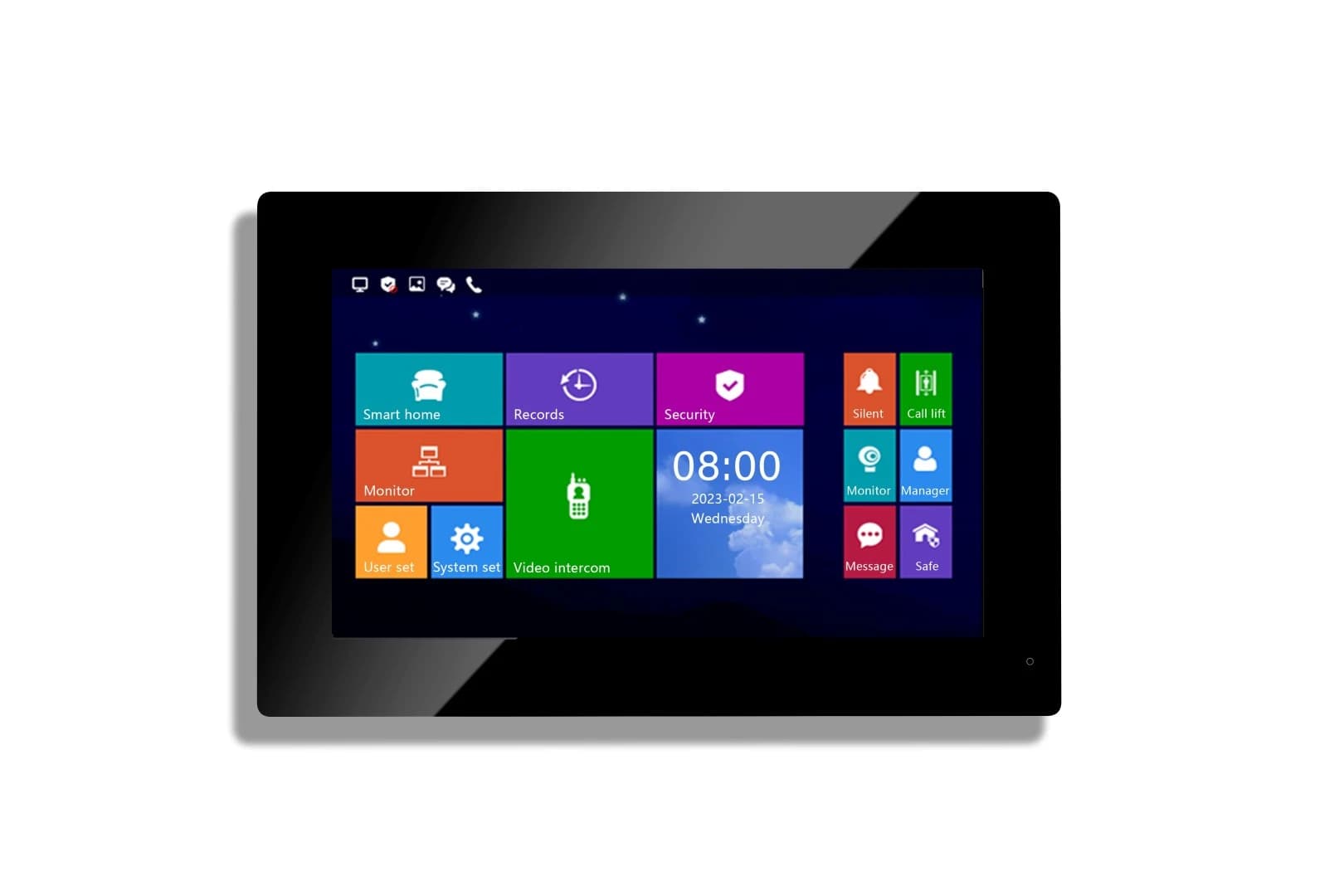 Merid Smart MS-IP-M72T – 7" Sensor Ekranlı IP Daxili Monitor